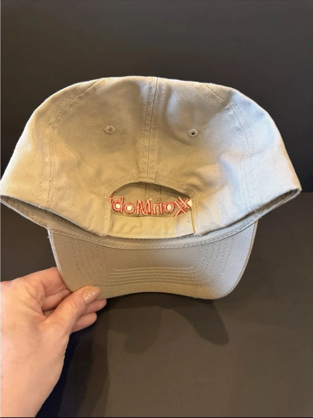 Vintage Exxon Mobil Baseball Cap (Khaki)